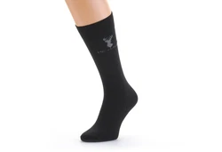 Hirschthal Businesssocken Herren Business Socken Freizeitsocken Basicsocken Schwarz