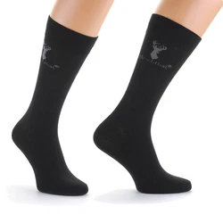 Hirschthal Businesssocken Herren Business Socken Freizeitsocken Basicsocken Schwarz