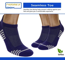 NoblesBox Sneakersocken Sportsocken (Box, 6-Paar) 