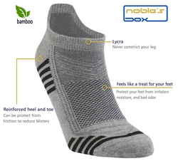 NoblesBox Sneakersocken Sportsocken (Box, 6-Paar) 