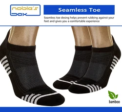 NoblesBox Sneakersocken Sportsocken (Box, 6-Paar) 