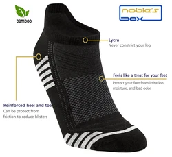 NoblesBox Sneakersocken Sportsocken (Box, 6-Paar) 