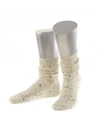Trachtensocken Trachten Socken kurz Merino Schurwolle (1-Paar) natur meliert