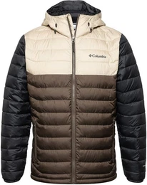 Funktionsjacke Powder Lite Hooded Jacket 231 Cordovan, Ancient Fossil
