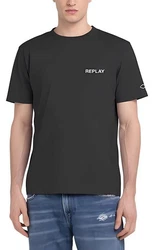 Replay T-Shirt BASIC Blau/Schwarz/Dunkelgrau/Rot/Grau/Dunkelblau/Braun/Türkis