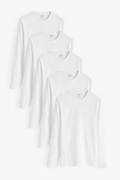 Langarmshirt Shirts, 5er-Pack (5-tlg)
