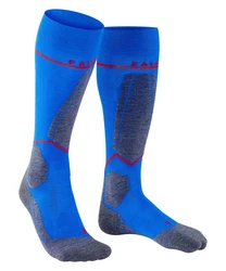FALKE Skisocken SK4 Advanced Compression Light Hellblau/Blau/Grau