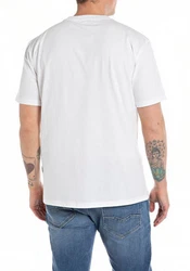 Replay Rundhalsshirt Weiß/Beige/Grau/Dunkelblau/Braun