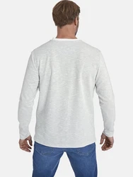 Jan Vanderstorm Sweatshirt REGINALD Grau/Hellgrau