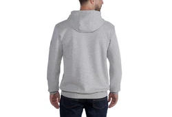 Carhartt Kapuzensweatshirt Logo Hooded Sweatshirt K288 grau/Hellgrau/Schwarz/heather grey/black