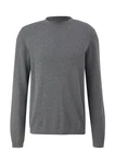QS Strickpullover Basic Dunkelgrau/Grau/Hellblau/Hellgrau