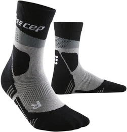 Funktionssocken max cushion socks, hiking, mid cut, men grey/black