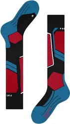 FALKE Skisocken SK4 Blau/Rot/Bordeaux/Mischfarben