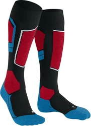 FALKE Skisocken SK4 Blau/Rot/Bordeaux/Mischfarben