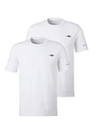 KangaROOS Kurzarmshirt T-Shirt (2er-Pack) mit KangaROOS Print auf der Brust 