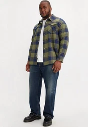 Levi's Straight Jeans 501 LEVI'S ORIGINAL B&T Dunkelblau/Blau/Hellblau/Türkis