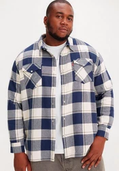 Levi's Jeanshemd BIG RELAXED FIT WESTERN Blau/Hellblau