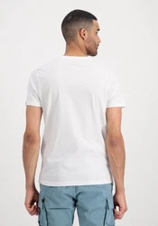 Alpha Industries Shirt T Rubber Creme/Weiß/Orange