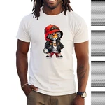 Banco T-Shirt Lion King of the Jungle Rot/Weiß/Schwarz/Orange/Grün Banco T-Shirt Lion King of the Jungle Rot/Weiß/Schwarz/Orange/Grün