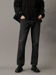 Calvin Klein Jeans 'AUTHENTIC STRAIGHT' 5-Pocket Jeans Dunkelgrau/Grau/Hellgrau/Schwarz