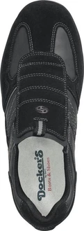Dockers by Gerli Slipper Schwarz/Braun/Dunkelgrau/Grau