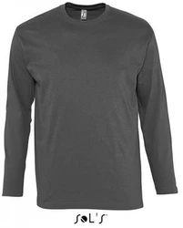 SOLS Langarmshirt Monarch Herren T-Shirt 
