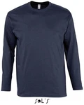 SOLS Langarmshirt Monarch Herren T-Shirt 
