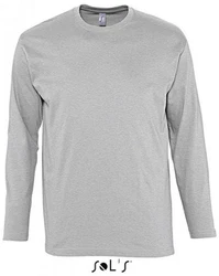 SOLS Langarmshirt Monarch Herren T-Shirt 