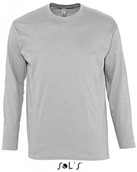 SOLS Langarmshirt Monarch Herren T-Shirt 