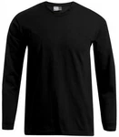 Promodoro Langarmshirt Mens Premium Longsleeve Herren T-Shirt Schwarz