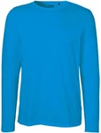 Neutral Langarmshirt Herren Long Sleeve T-Shirt Türkis/Hellblau/Blau