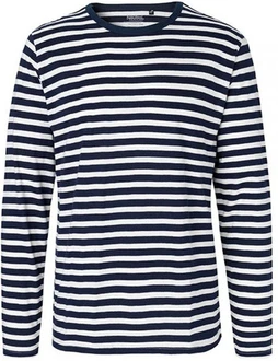 Neutral Langarmshirt Herren Long Sleeve T-Shirt Dunkelblau/Blau Neutral Langarmshirt Herren Long Sleeve T-Shirt Dunkelblau/Blau