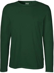 Neutral Langarmshirt Herren Long Sleeve T-Shirt Dunkelgrün/Grün
