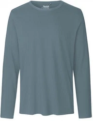 Neutral Langarmshirt Herren Long Sleeve T-Shirt Blau/Hellblau/Grau