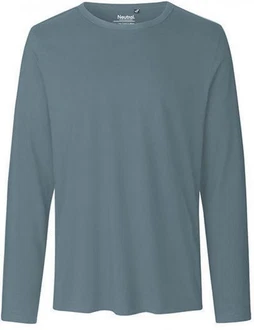 Neutral Langarmshirt Herren Long Sleeve T-Shirt Blau/Hellblau/Grau Neutral Langarmshirt Herren Long Sleeve T-Shirt Blau/Hellblau/Grau
