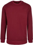 Build Your Brand Langarmshirt Herren Basic Crewneck Regular Fit 