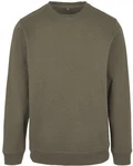 Build Your Brand Langarmshirt Herren Basic Crewneck Regular Fit 