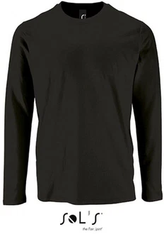 SOLS Langarmshirt Herren Long-Sleeve T-Shirt Imperial 