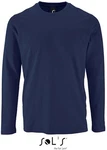 SOLS Langarmshirt Herren Long-Sleeve T-Shirt Imperial Dunkelblau/Blau SOLS Langarmshirt Herren Long-Sleeve T-Shirt Imperial Dunkelblau/Blau