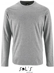 SOLS Langarmshirt Herren Long-Sleeve T-Shirt Imperial 