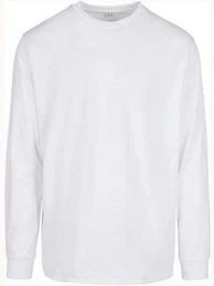 Langarmshirt Herren Shirt Organic Longsleeve with Cuffrib