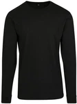 Build Your Brand Langarmshirt Herren Longsleeve Tee Schwarz
