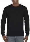 Gildan Langarmshirt Herren Hammer Adult Long Sleeve T-Shirt Schwarz