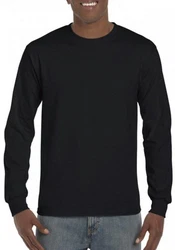 Gildan Langarmshirt Herren Hammer Adult Long Sleeve T-Shirt Schwarz