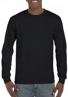 Gildan Langarmshirt Herren Hammer Adult Long Sleeve T-Shirt Schwarz