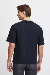 Casual Friday T-Shirt CFTue Relaxed Fit Tee mit Brustprint 