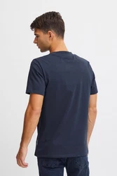 Casual Friday T-Shirt CFThor Logo Tee Dunkelblau/Hellblau