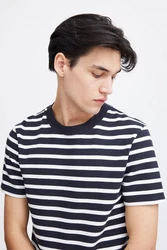 Casual Friday T-Shirt CFThor Dunkelblau/Blau