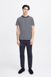 Casual Friday T-Shirt CFThor Dunkelblau/Blau