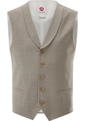 CG Club of Gents Anzugweste CG Paddy Beige/Braun/Khaki/Grau/Hellgrau